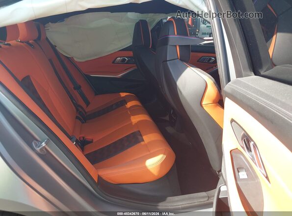 WBS33HJ0XSFU40785 2025 BMW M3 Gray Widok naklejki z numerem VIN