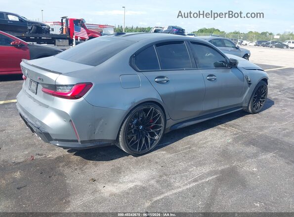 WBS33HJ0XSFU40785 2025 BMW M3 Gray Tył prawy