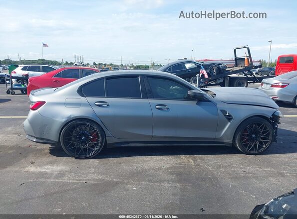 WBS33HJ0XSFU40785 2025 BMW M3 Gray Widok wnętrza 360 stopni