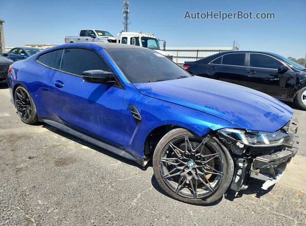 WBS33HK02TCV16680 2026 BMW M4 Blue Առջևի աջ