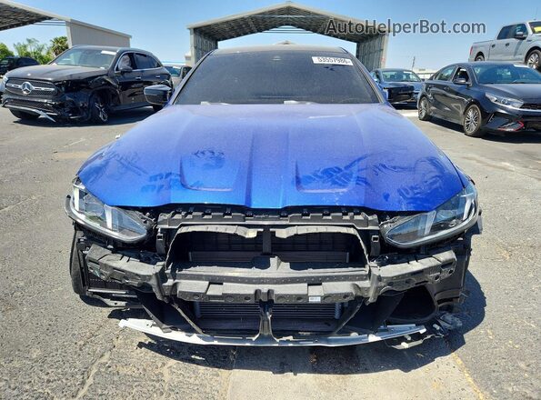 WBS33HK02TCV16680 2026 BMW M4 Blue Դիմացի տեսք