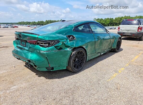 WBS33HK0XSCU85886 2025 BMW M4 Green Հետևի աջ