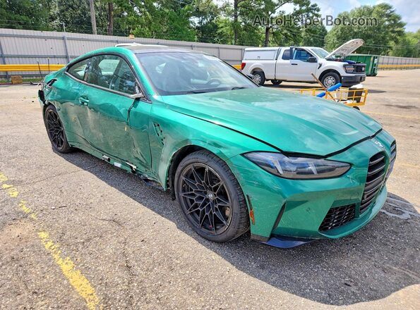 WBS33HK0XSCU85886 2025 BMW M4 Green Առջևի աջ