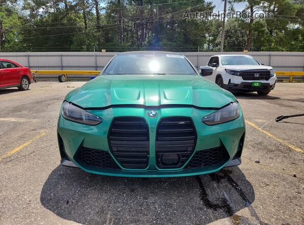 WBS33HK0XSCU85886 2025 BMW M4 Green Դիմացի տեսք