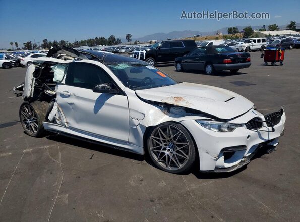 WBS3R9C31HA014095 2017 BMW M4 White Przód prawy