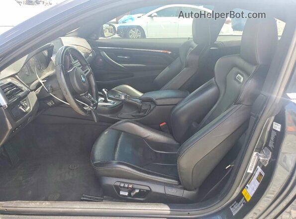 WBS3R9C31HA014212 2017 BMW M4 Серый Вид салона спереди