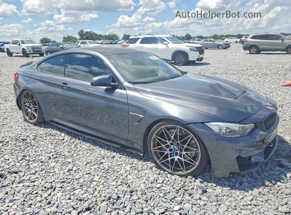 WBS3R9C31HA014212 2017 BMW M4 Серый Передняя правая четверть