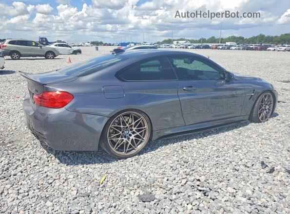 WBS3R9C31HA014212 2017 BMW M4 Серый Задняя правая четверть