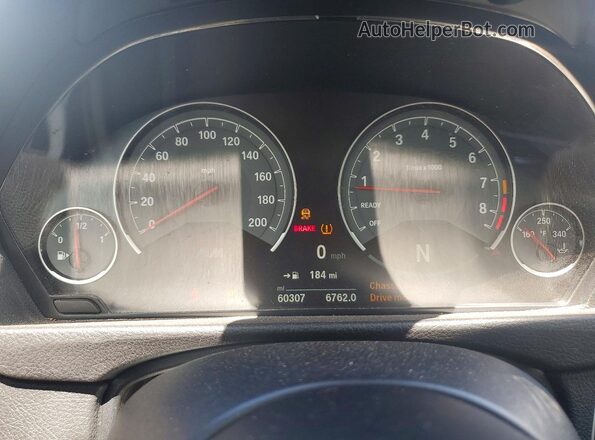 WBS3R9C31HA014212 2017 BMW M4 Серый Вид щитка приборов