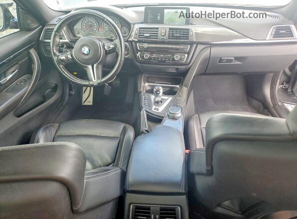 WBS3R9C31HA014212 2017 BMW M4 Серый Вид панели приборов
