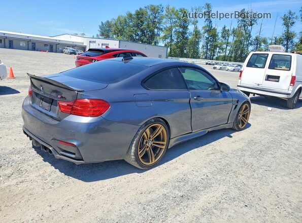 WBS3R9C52GK339056 2016 BMW M4 Gray უკანა მარჯვენა
