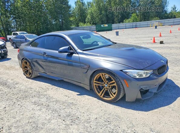 WBS3R9C52GK339056 2016 BMW M4 Gray წინა მარჯვენა