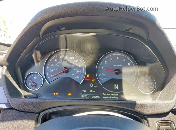 WBS3R9C52GK339056 2016 BMW M4 Gray ხელსაწყოთა პანელის ხედი