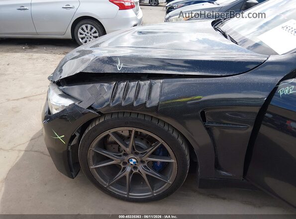 WBS3R9C53GK708586 2016 BMW M4 Black Front view