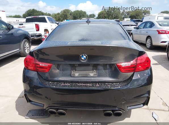 WBS3R9C53GK708586 2016 BMW M4 Black 