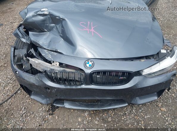 WBS3R9C57GK339098 2016 BMW M4 Gray უკანა ხედი