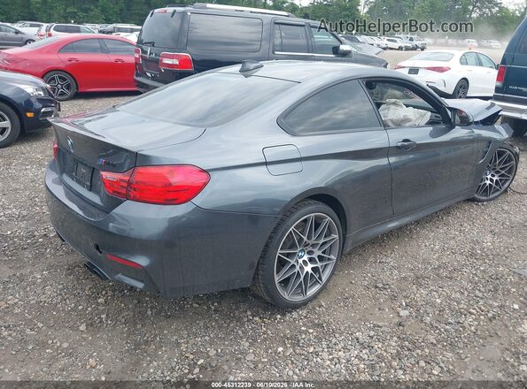 WBS3R9C57GK339098 2016 BMW M4 Gray უკანა მარჯვენა