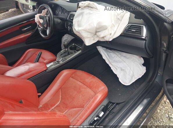 WBS3R9C57GK339098 2016 BMW M4 Gray წინა სალონის ხედი