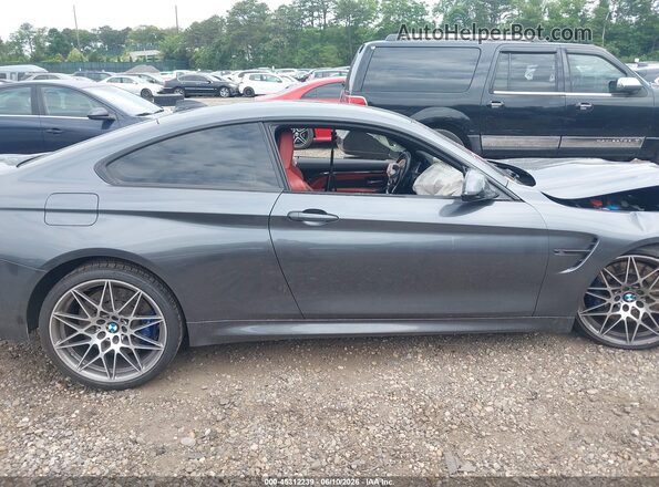 WBS3R9C57GK339098 2016 BMW M4 Gray ხელსაწყოთა პანელის ხედი