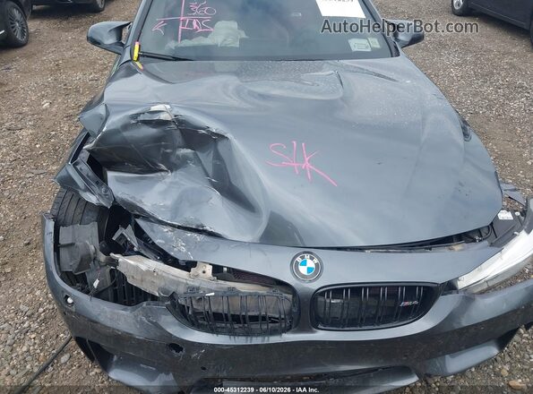 WBS3R9C57GK339098 2016 BMW M4 Gray წინა ხედი