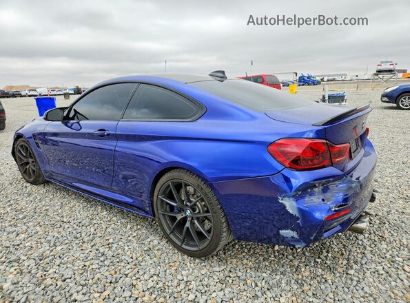 WBS3S7C03LFH08994 2020 BMW M4 Blue Rear left