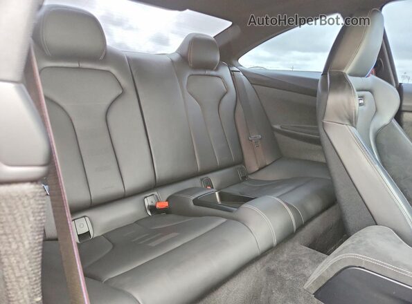 WBS3S7C03LFH08994 2020 BMW M4 Blue Rear seats view