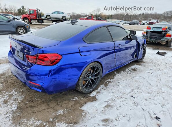 WBS3S7C09LFH11785 2020 BMW M4 Blue Հետևի աջ