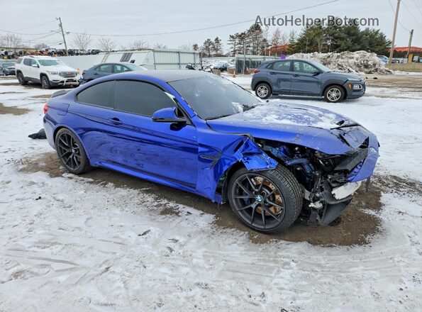 WBS3S7C09LFH11785 2020 BMW M4 Blue Առջևի աջ