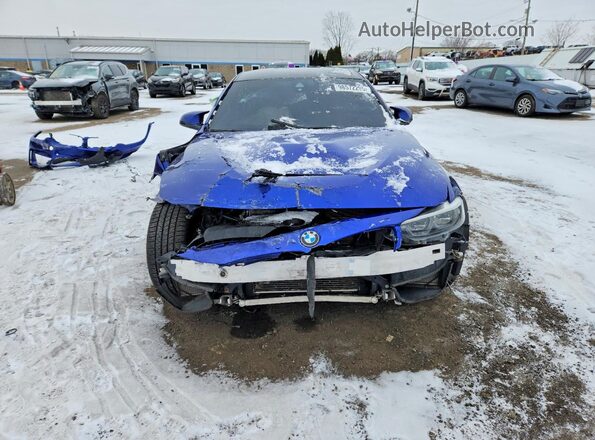 WBS3S7C09LFH11785 2020 BMW M4 Blue Դիմացի տեսք