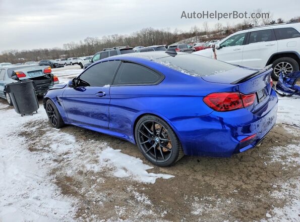 WBS3S7C09LFH11785 2020 BMW M4 Blue Հետևի ձախ