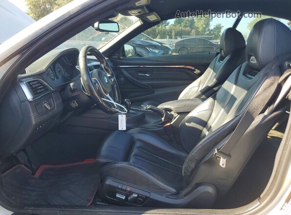 WBS3U9C56GP968496 2016 BMW M4 White Front interior view