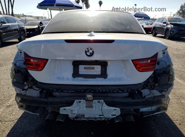 WBS3U9C56GP968496 2016 BMW M4 White Rear view