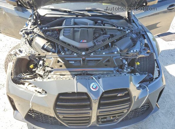 WBS43AY00PFP19560 2023 BMW M3 Black Vista interior trasera