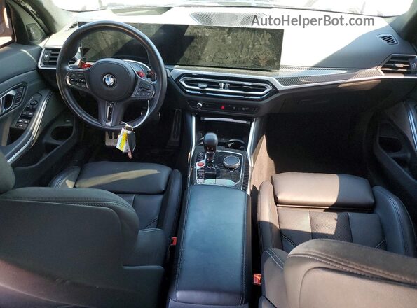 WBS43AY00PFP19560 2023 BMW M3 Black Vista del salpicadero