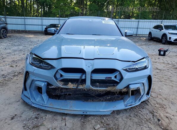 WBS43AY06PFN97481 2023 BMW M3 Blue Вид спереду