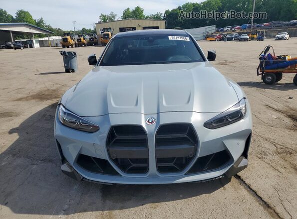 WBS43AY07NFM49899 2022 BMW M3 Gray წინა ხედი