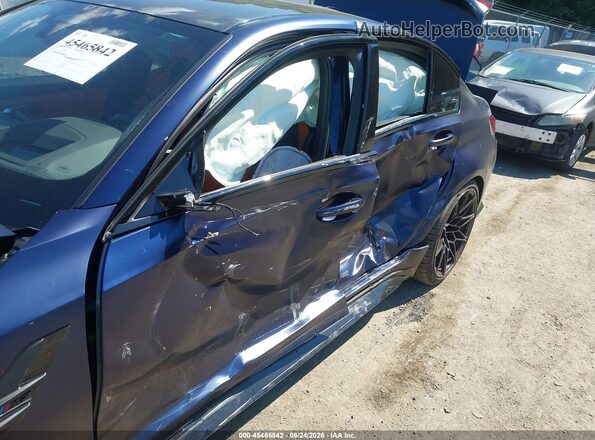 WBS43AY09NFN13814 2022 BMW M3 Синий 