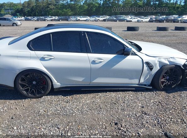 WBS43AY09PFN51563 2023 BMW M3 Белый Вид задней части салона