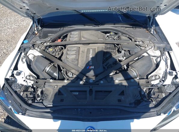 WBS43AY09PFN51563 2023 BMW M3 Белый Вид сзади