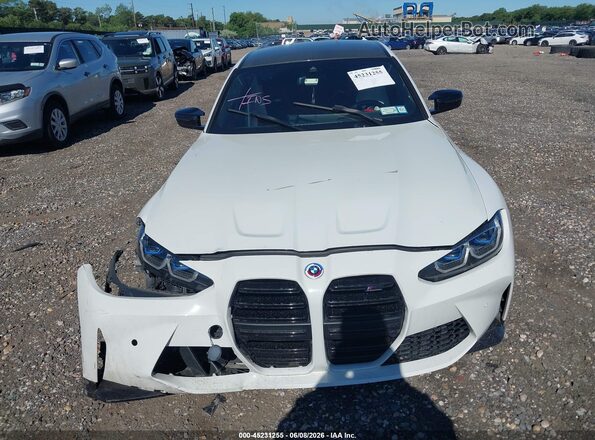 WBS43AY09PFN51563 2023 BMW M3 Белый Вид щитка приборов