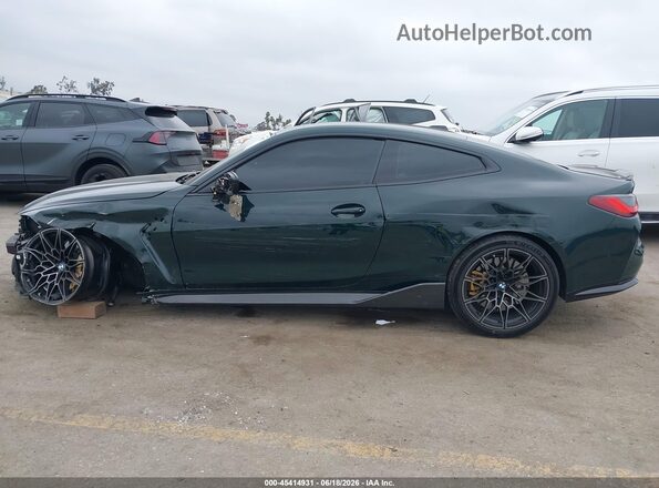 WBS43AZ09RCN79432 2024 BMW M4 Green Widok wnętrza 360 stopni