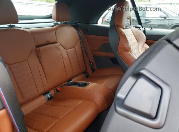 WBS43BA09SCU10096 2025 BMW M4 Black Vista de los asientos traseros