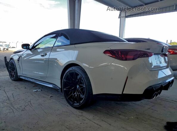 WBS43BA09SCU83128 2025 BMW M4 White Trasero izquierdo