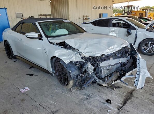 WBS43BA09SCU83128 2025 BMW M4 White Delantero derecho