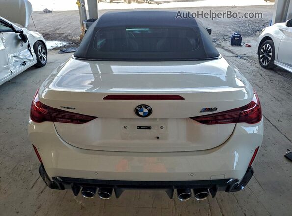 WBS43BA09SCU83128 2025 BMW M4 White Vista trasera
