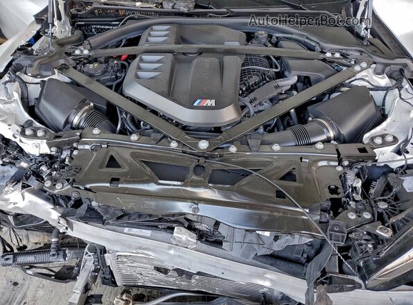 WBS43BA09SCU83128 2025 BMW M4 White Vista interior trasera