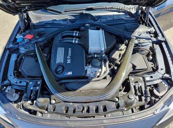 WBS4Y9C04LFH67681 2020 BMW M4 Charcoal Rear interior view