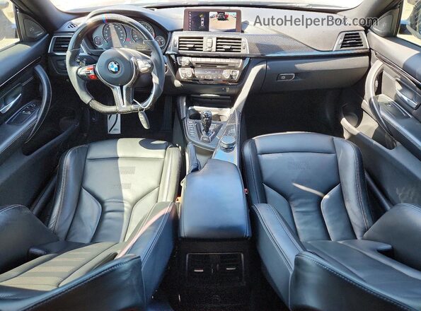 WBS4Y9C04LFH67681 2020 BMW M4 Charcoal Dashboard view