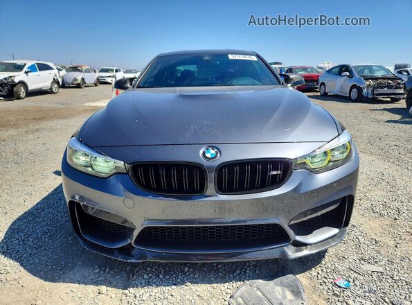 WBS4Y9C04LFH67681 2020 BMW M4 Charcoal Front view