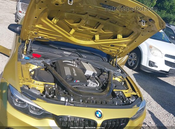 WBS4Y9C08LFH22789 2020 BMW M4 Green Հետևի տեսք